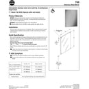 Bradley 7481-016240 (16 x 24) Commercial Restroom Mirror, Frameless, 16" W x 24" H, Stainless Steel w/ Bright-Polished Finish