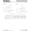 Bradley 36" Circular Stainless Steel Washfountain, Foot Control, B Drain - WF2705F-B-MMV-LSD