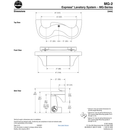 Bradley MG-2 ndite Photovoltaic Handwashing Lavatory