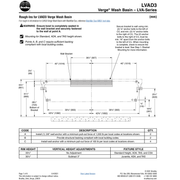 Bradley Verge Commercial Hand Wash Sink - LVA-Series, Three-Station, LVAD3