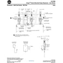Bradley (6-3700) RLT-BS Touchless Counter Mounted Sensor Soap Dispenser, Brushed Stainless, Zen Series