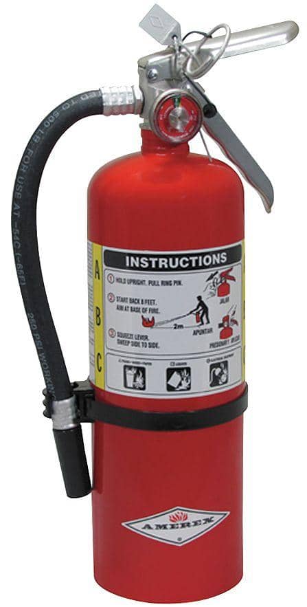 Amerex B402 Dry Chemical Fire Extinguisher with 5 lb. Capacity - TotalRestroom.com