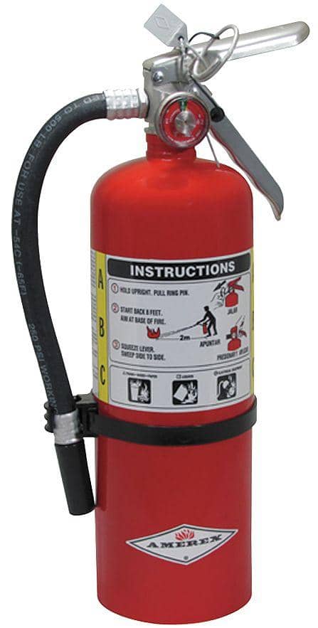 Amerex B402 Dry Chemical Fire Extinguisher with 5 lb. Capacity