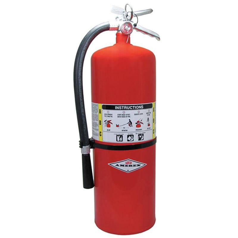 Amerex A411 Dry Chemical Fire Extinguisher with 20 lb. Capacity