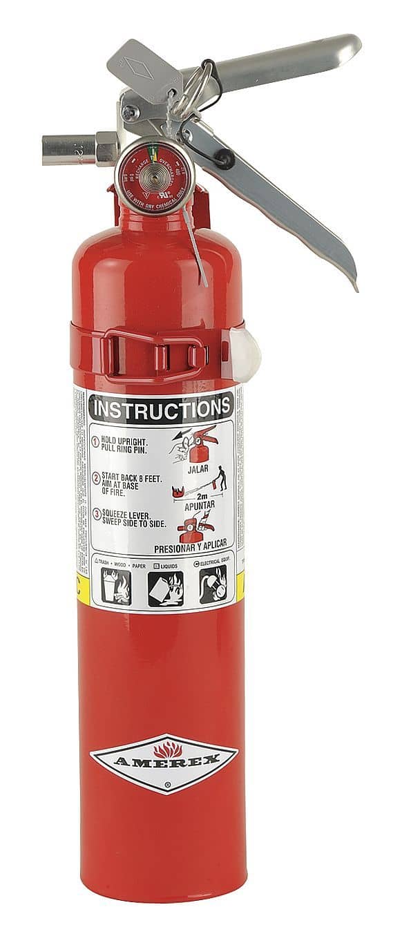 Amerex B417T Dry Chemical Fire Extinguisher with 2.5 lb. Capacity