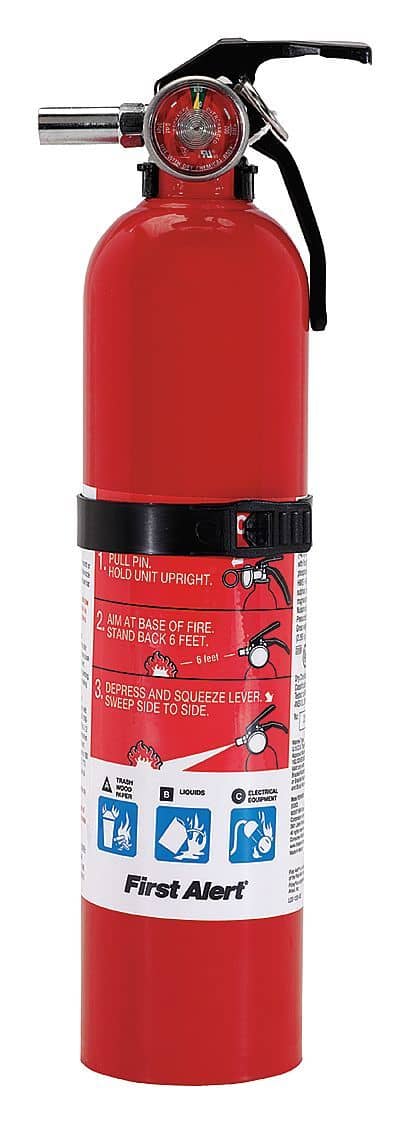 First Alert Dry Chemical Marine Fire Extinguisher with 2.5 - TotalRestroom.com