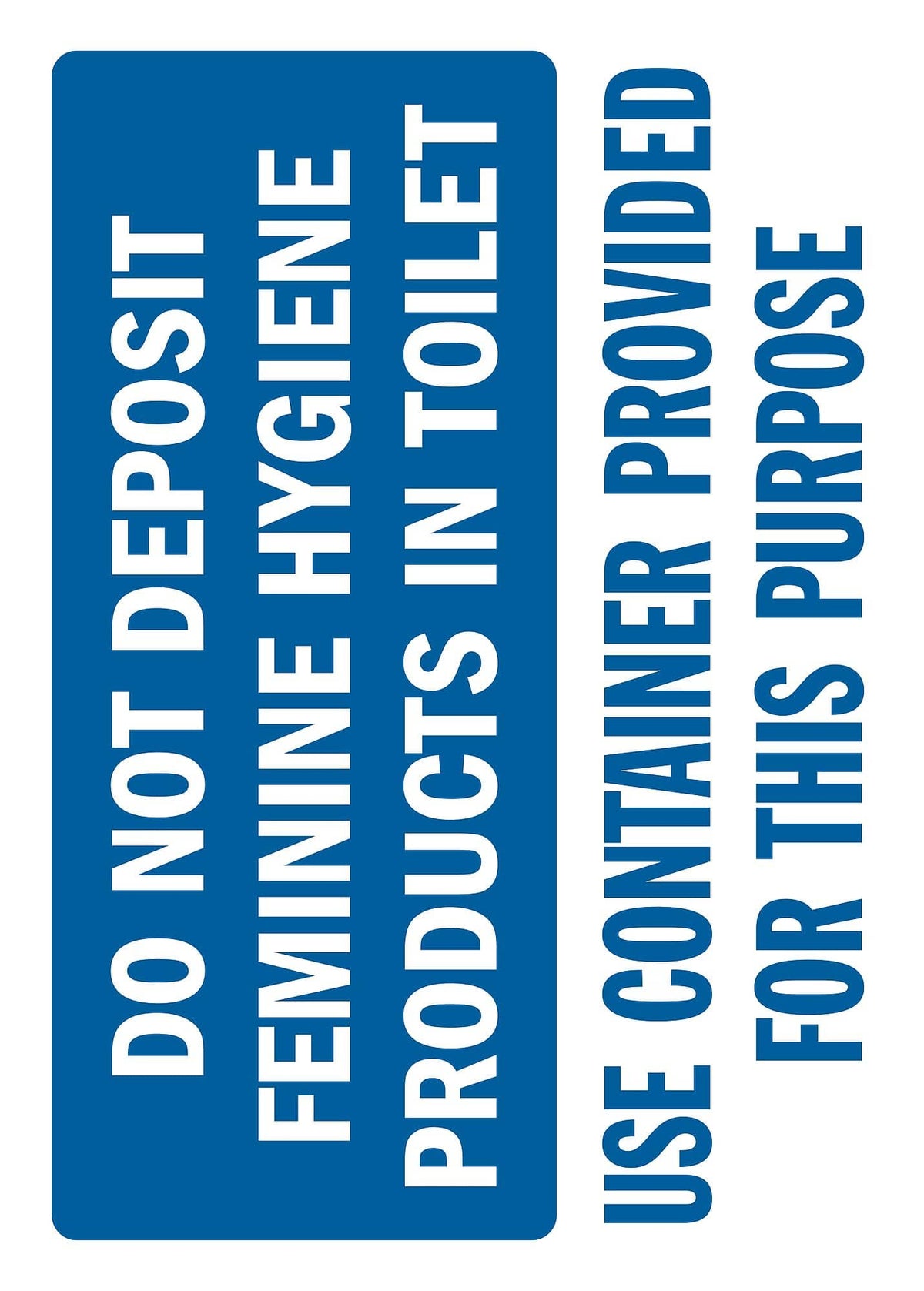 Lyle Safety Sign, 7x5 In., English - U1-1051-RD_7X5 - TotalRestroom.com