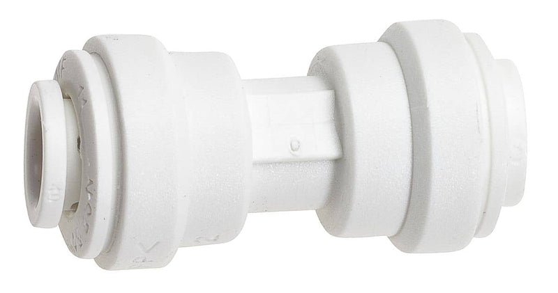Elkay Plastic Straight Union Quick Connect Fitting, For Var