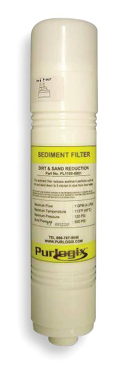 Purlogix Poly Water Cooler Filter, Sediment - PL1100-0001 - TotalRestroom.com