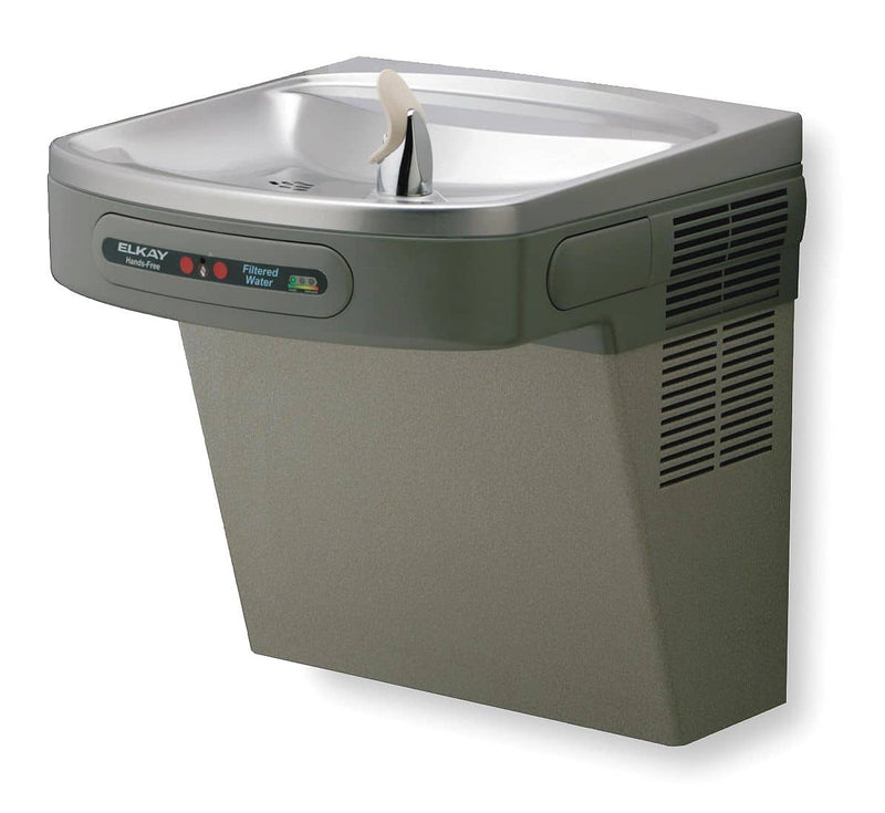 Elkay Light Gray Granite Electronic Sensor Water Cooler, 8.