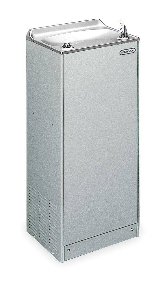 Elkay Light Gray Push Button Water Cooler, 19.5 gph - EFA20 - TotalRestroom.com