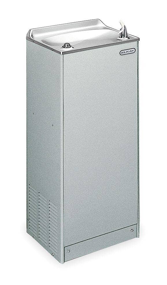 Elkay Light Gray Push Button Water Cooler, 19.5 gph - EFA20 - TotalRestroom.com