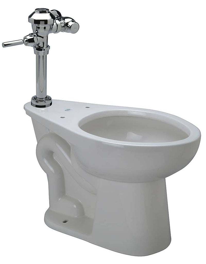Zurn Z5665.258.00.00.00 One Piece Flushometer Toilet, 1.28 Gallons - TotalRestroom.com
