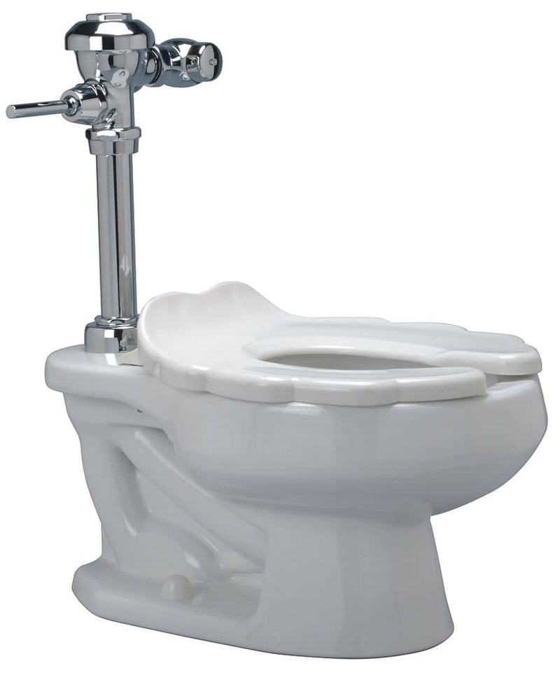 Zurn Z5675.001.09.00.00 One Piece Flushometer Toilet, 1.28 Gallons - TotalRestroom.com