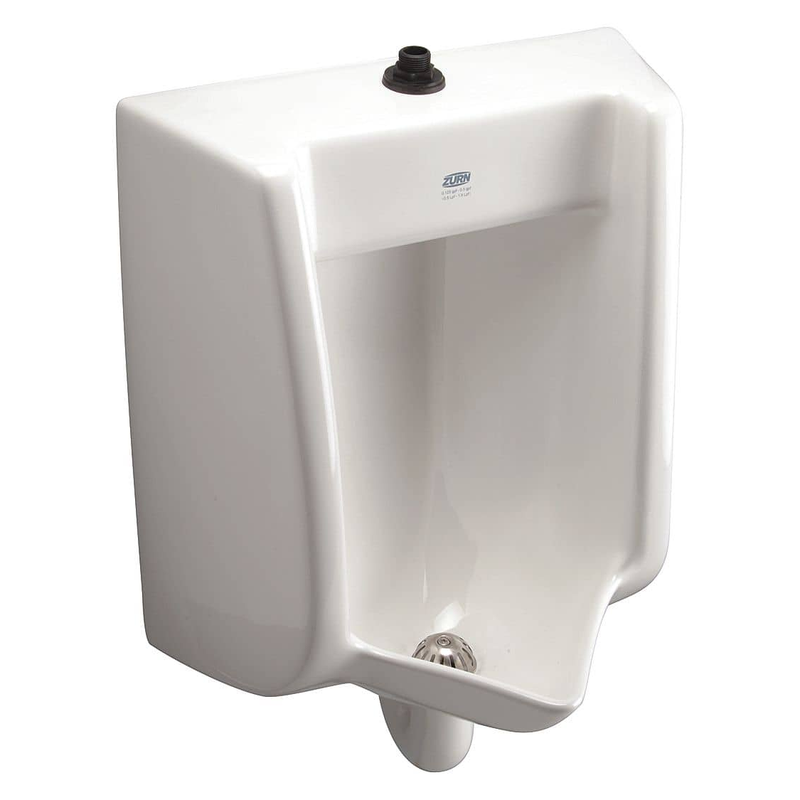 Zurn Z5755-U Siphon Jet Wall Urinal, 0.125 Gallons per Flush