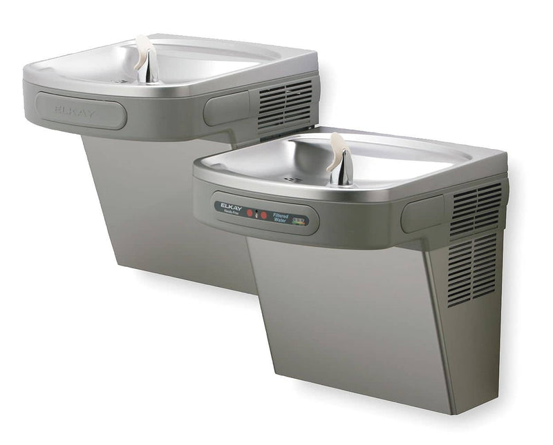 Elkay Stainless Steel Electronic Sensor/Pushbar Water Coole - TotalRestroom.com