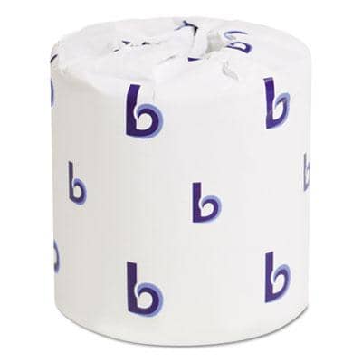 Boardwalk Two-Ply Toilet Paper, Septic Safe, White, 4.5 X 3, 500 Sheets/Roll, 96 Rolls/Carton - BWK6180 - TotalRestroom.com
