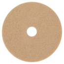 3M Ultra High-Speed Floor Burnishing Pads 3400, 21" Diameter, Tan, 5/Carton - MMM05607