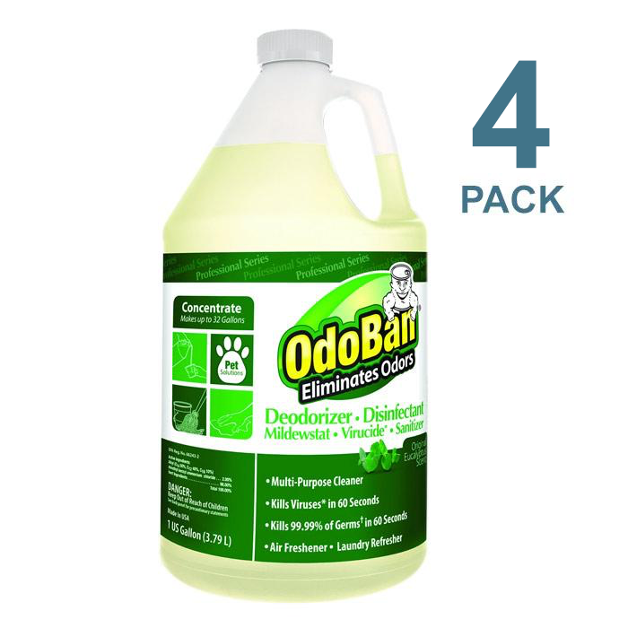 Odoban Disinfectant Cleaner & Deodorizer, 1 Gal Bottle, 4/Case -odo911062g4
