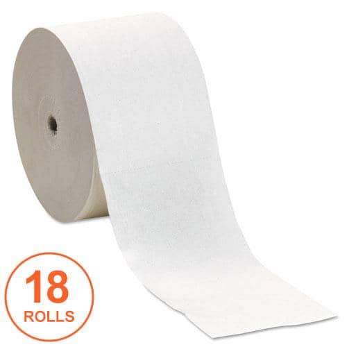 Georgia Pacific Coreless Bath Tissue, Septic Safe, 2-Ply, White, 1500 Sheets/Roll, 18 Rolls/Carton - GPC19378 - TotalRestroom.com