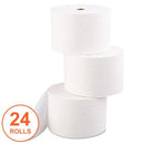 Morcon Mor-Soft Coreless Alternative Bath Tissue, Septic Safe, 1-Ply, White, 2500 Sheets, 24 Rolls/Carton - MORM125 - TotalRestroom.com