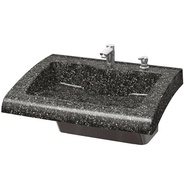 Bradley Verge Commercial Handwashing Station - LVGD-Series, One-Station, LVGD1 - TotalRestroom.com