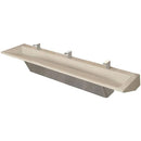 Bradley Verge Commercial Handwashing Sink - LVRD-Series, Three-Station, LVRD3 - TotalRestroom.com