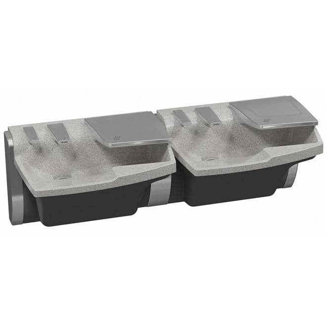 Bradley Advocate 3-in-1 Lavatory System, 2 Station - AV60 - TotalRestroom.com