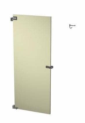 Bradley C490-34 Toilet Partition Door, 34" W x 58" H, Phenolic - TotalRestroom.com