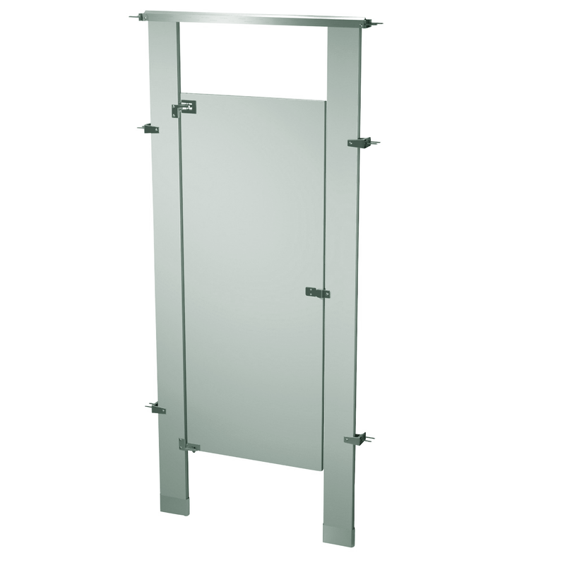 Bradley Toilet Partition (Plastic) 1 Between Wall (36"W x 61-1/4"D) - BW13660 - Bradley Toilet Partition