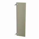 Bradley T474-12C Toilet Partition Urinal Privacy Screen, 12"W x 48"H, Metal - TotalRestroom.com
