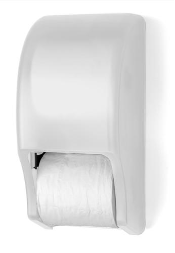 Palmer Fixture Two Roll Standard Tissue Dispenser-WH, RD0028-03