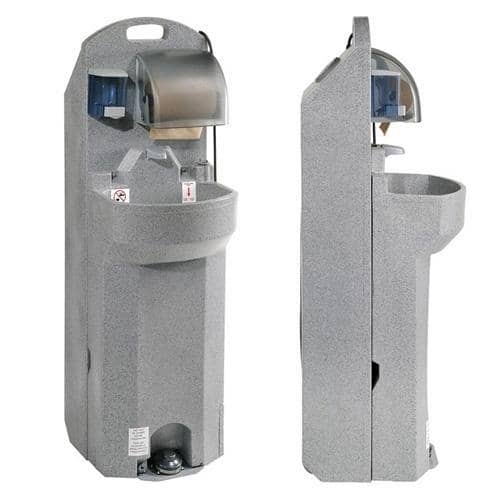 PolyJohn Portable Hand Washing Sink, Heated Water, GrandStand PSW1-2100, Replaced w/ the PSW3-2000