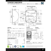 XLERATOR XL-GR Hand Dryer (Graphite) Excel Dryer