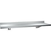 ASI 0694-48, Commercial Shelf w/ Backsplash, 5