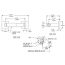 ASI 7305-S Commercial Toilet Paper Dispenser, Surface-Mounted, Stainless Steel w/ Satin Finish - TotalRestroom.com