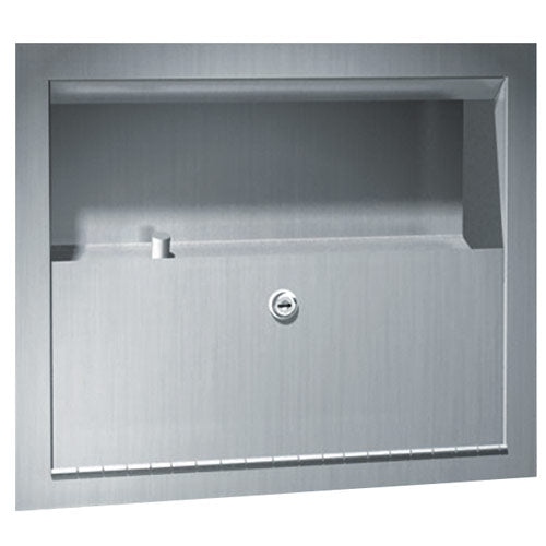 ASI 0004 Recessed Smoking Receptacle / Commercial Ash Tray