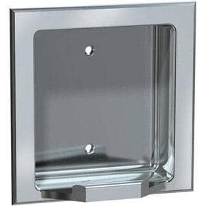 ASI 7404-S Commercial Bar Soap Dish, Recessed-Mounted, Stainless Steel w/ Satin Finish - TotalRestroom.com