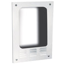 ASI 0119 Hand Dryer Mounting Box, Semi-Recessed-Mounting, Stainless Steel