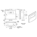 ASI 20470 Commercial Restroom Sanitary Napkin Disposal, Roval-Recessed-Mounted, Stainless Steel - TotalRestroom.com