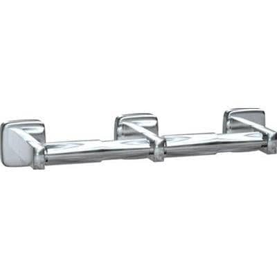 ASI 7305-2S Commercial Toilet Paper Dispenser, Surface-Mounted, Stainless Steel w/ Satin Finish - TotalRestroom.com