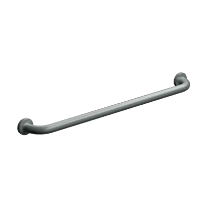 ASI 3501-12  (12 x 1.25)  Commercial Grab Bar, 1-1/2" Diameter x 12"Length, Exposed-Mounted, Stainless Steel