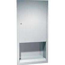 ASI 0452 Commercial Paper Towel Dispenser, Recessed-Mounted, Stainless Steel - TotalRestroom.com