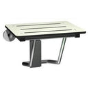 ASI 8204 Padded Folding Seat, 18" W x 14-5/8" D, Plywood - TotalRestroom.com