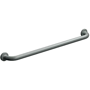 ASI 3401-18P (18 x 1.25) Commercial Grab Bar, 1-1/4" Diameter x 18" Length, Exposed-Mounted, Stainless Steel
