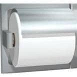 ASI 7402-HS-D Commercial Toilet Paper Dispenser w/ Hood, Recessed-Mounted, Stainless Steel w/ Satin Finish