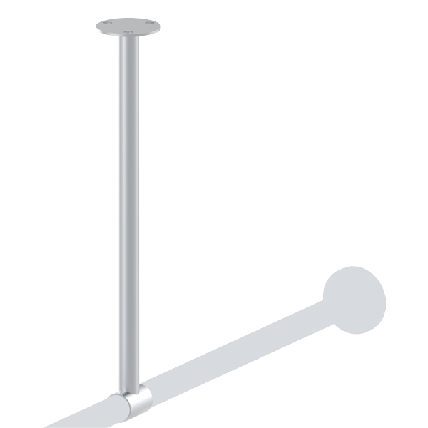 ASI 1204-C18, Ceiling Mounted, 1-1/4
