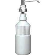 ASI 0332 Commercial Foam Soap Dispenser, Countertop Mounted, Manual-Push, Stainless Steel - 4