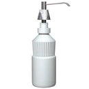ASI 0332-CD Commercial Foam Soap Dispenser, Countertop Mounted, Manual-Push, Stainless Steel - 6" Spout Length - TotalRestroom.com
