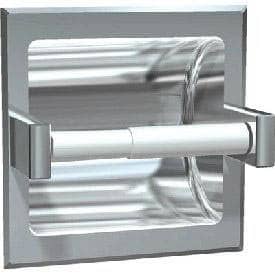 ASI 7402-SSM Commercial Toilet Paper Dispenser, Surface-Mounted, Stainless Steel w/ Satin Finish